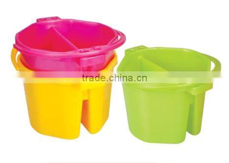 colorful plastic bucket for painting