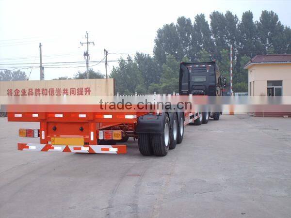 low price flat bed semi-trailer