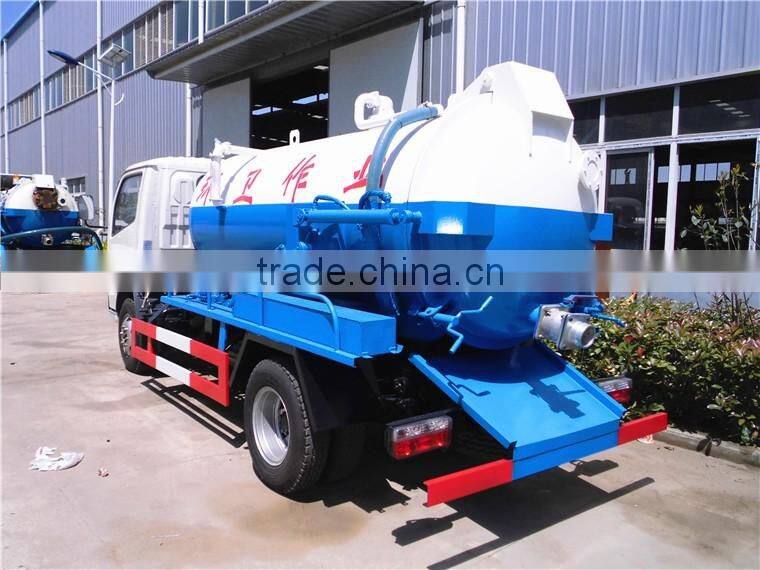 DF 4 cubic meters sewage truck, small sweage truck for sale