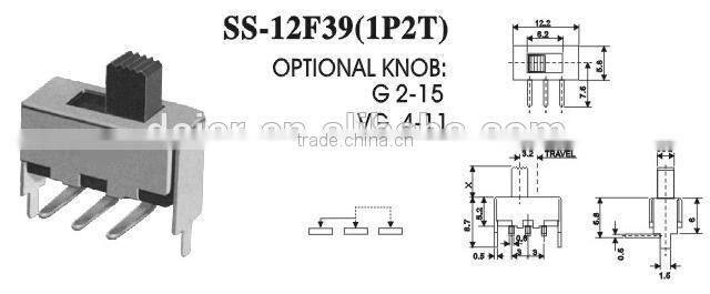Daier SS12F39 defond slide switch