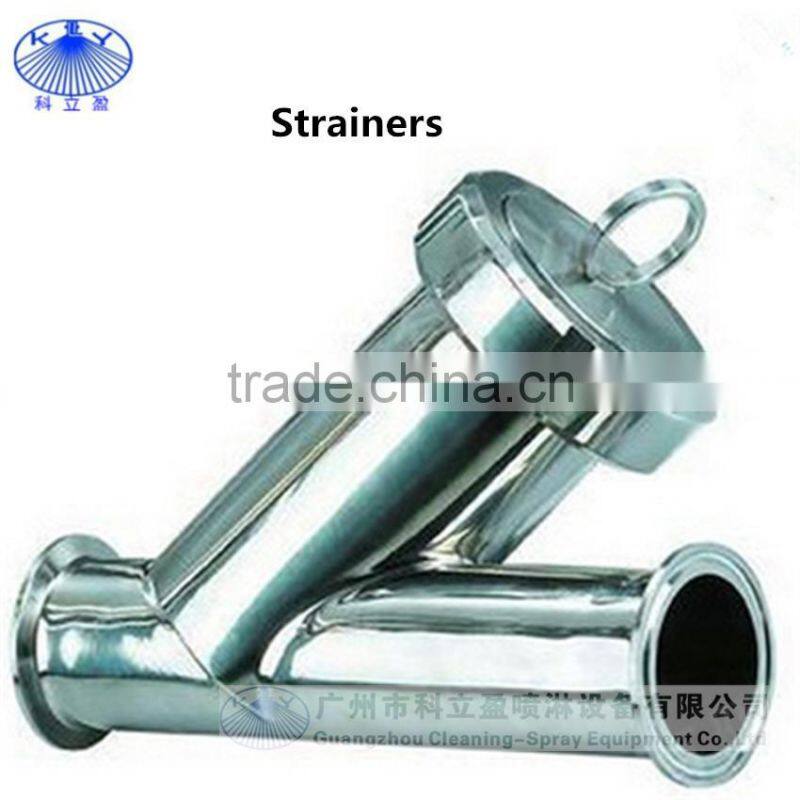 Sanitary degree Y style Strainer