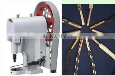 Metal head shoelace tipping machine
