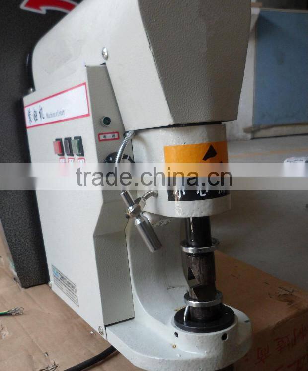 Metal head shoelace tipping machine