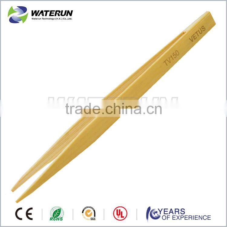 Natural Vetus TV-150A pointed bamboo tweezer