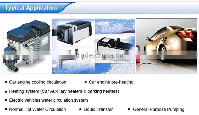 Professional Auto or Car 12V 24V DC cooling circulation pump turbo booster pump