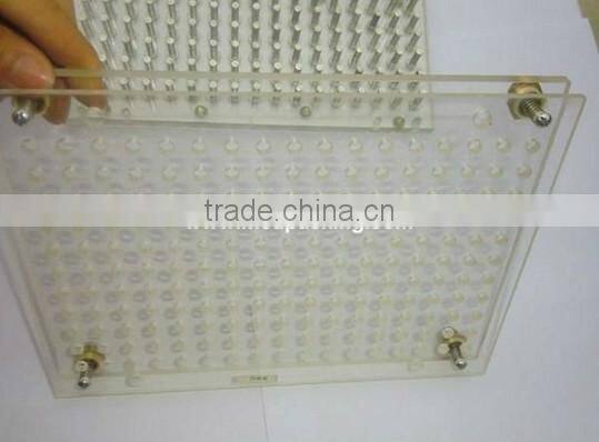 Light weight!187 holes Manual Capsule Filling machine with tamping tool 100pcs/time size 1#