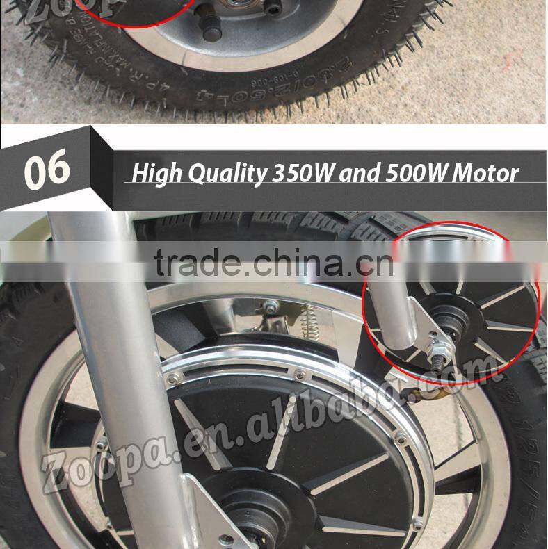500w 48v zappy three wheel electric scooter(ZP-ES20-500W )
