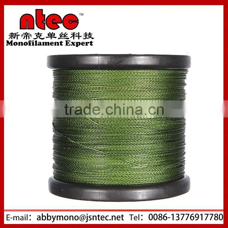 100M-2000M Army Green 6-300LB 100%PE Braid Fishing Line
