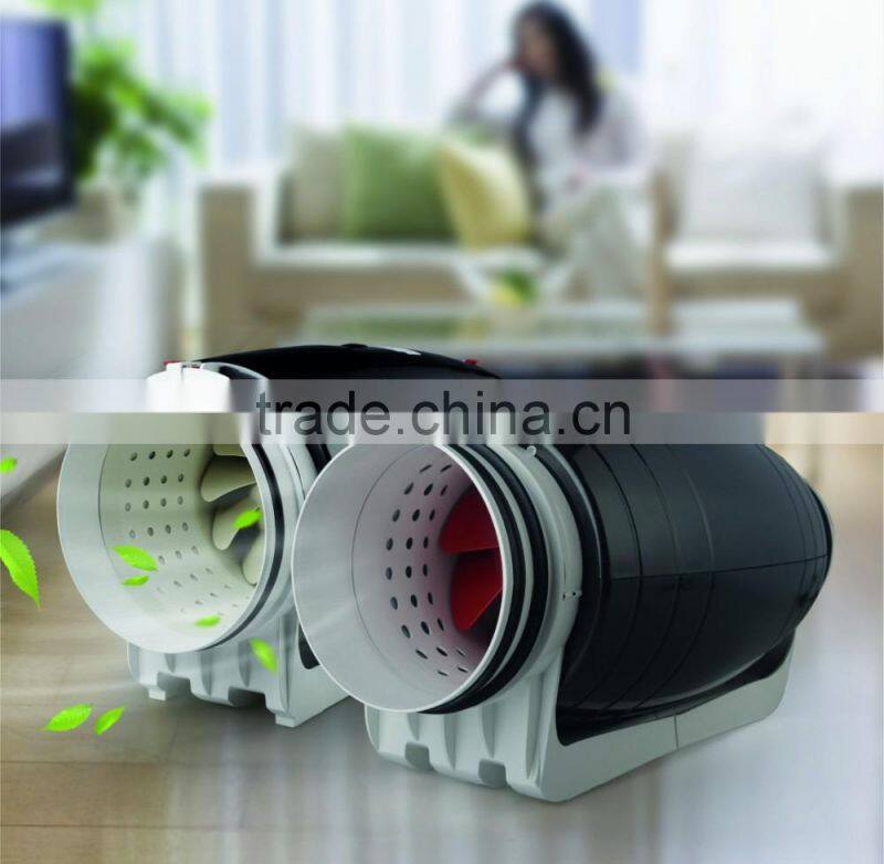150mm silent mixedflow inline duct for residential / commercial ventilation
