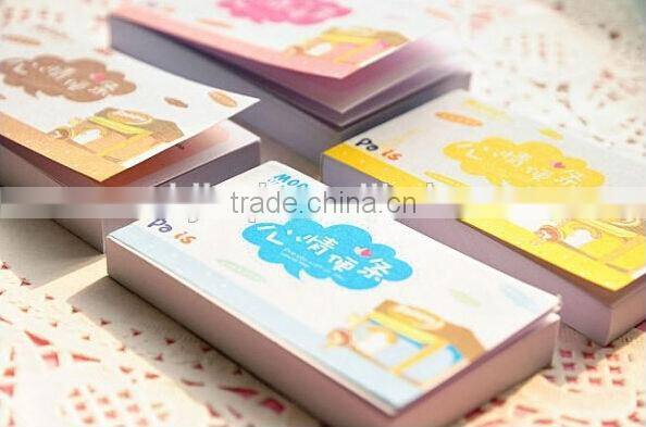 mini mood note/ custom printed sticky note