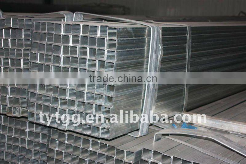 ASTM A53/A500, BS 1387-Hot Dipped Galvanized Steel Pipe -Threaded, Coulping, PVC cap
