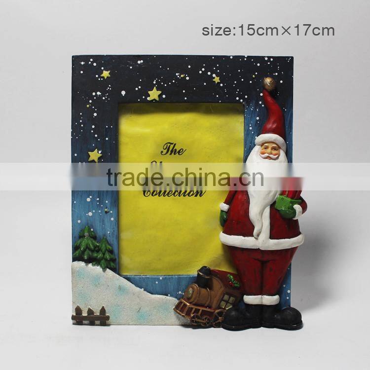 Custom Beautiful Resin Polyresin Christmas Photo Frame