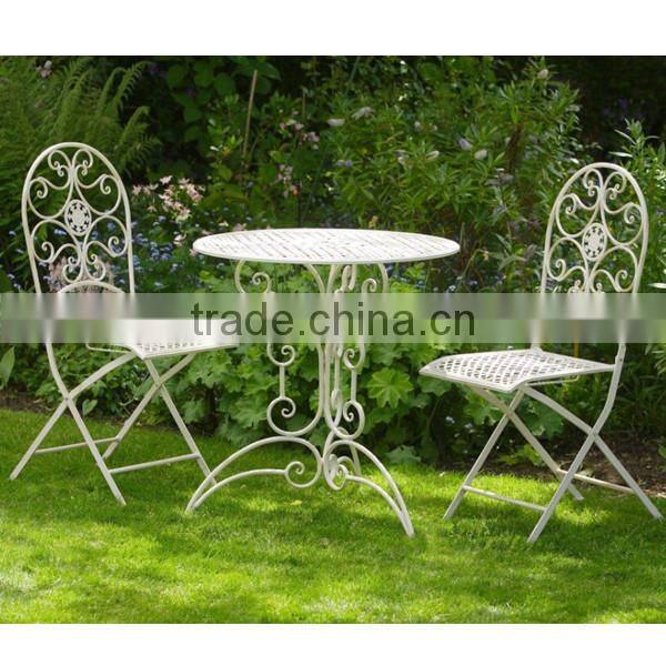 3 pcs garden iron space saving furniture