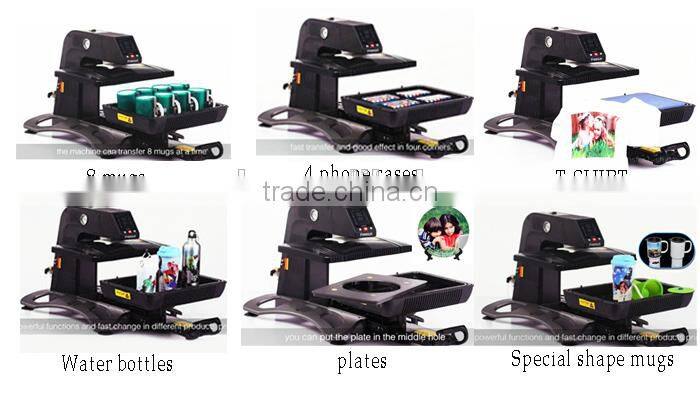 New Wholesale CE 3D Automatic Combo Sublimation Vacuum Heat Press Trasfer Machine