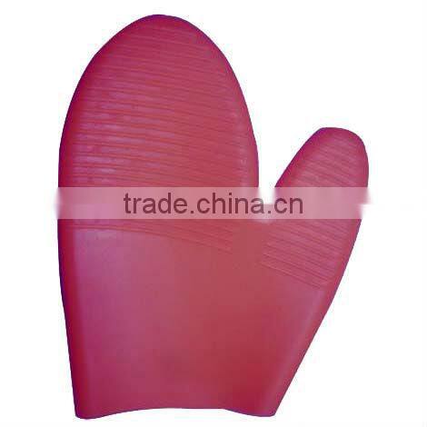 silicone massage glove