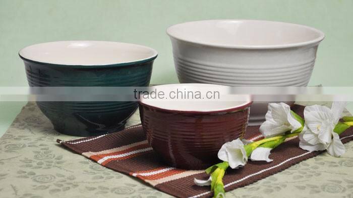 7'' ceramic noodle bowl 8'' ceramic soup bowl 9'' custom ceramic bowl