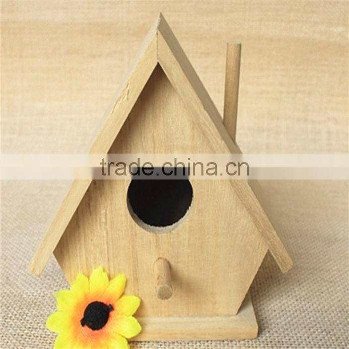 Unfinished wooden bird nest and happy giant adult and kid toys for sale