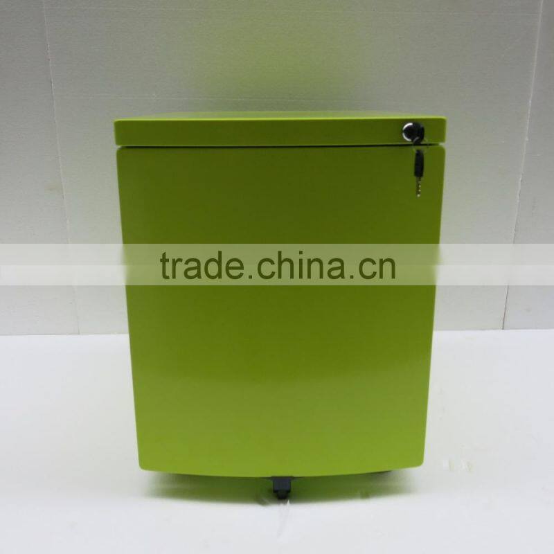 Eco-friendly powder coated office file cabinets mobile pedestal