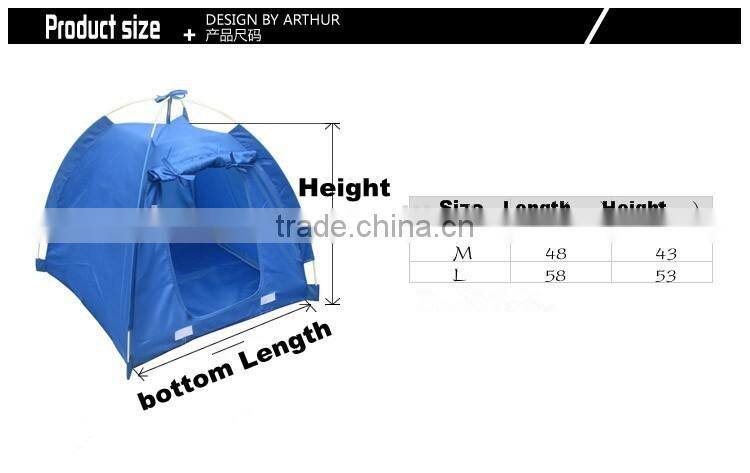 Foldable Dog Tent Folding portable POP UP Pet bed tent house kennel indoor cat cages