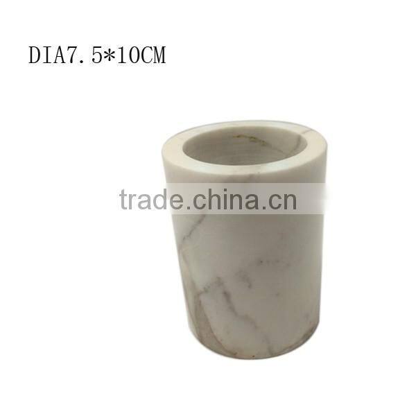 Hongying Craft And Gift Factory produced black marble candle holder for cheap container home