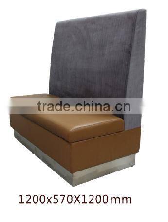 restaurant sofa comfortable leather sofa KTV sofa