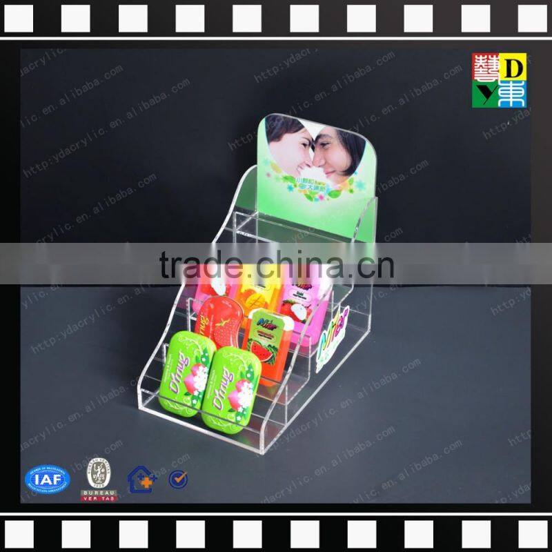 2016 new design Makeup Organizer/Clear PMMA Acrylic Cosmetic Display from Shenzhen Yidong