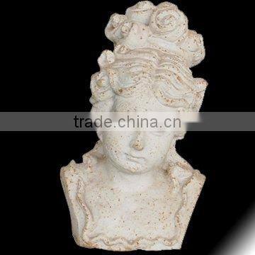 High quality sales well cast aluminum girl statue