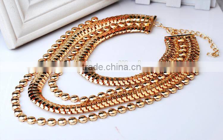 2015 Latest new style women fashion alloy jewelry necklace