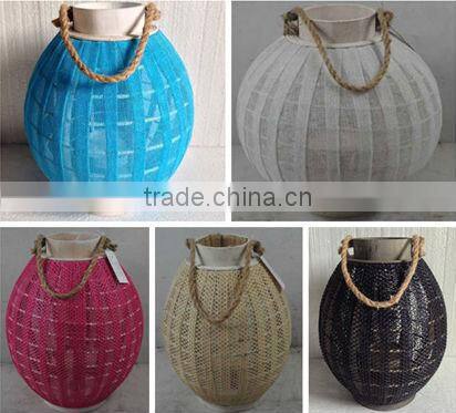 Chinese candle Lantern With Fabric