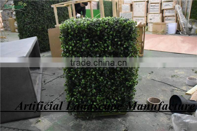 SAS09342 Landscaping Garden Green Decorative Artificial Boxwood Hedge Fence