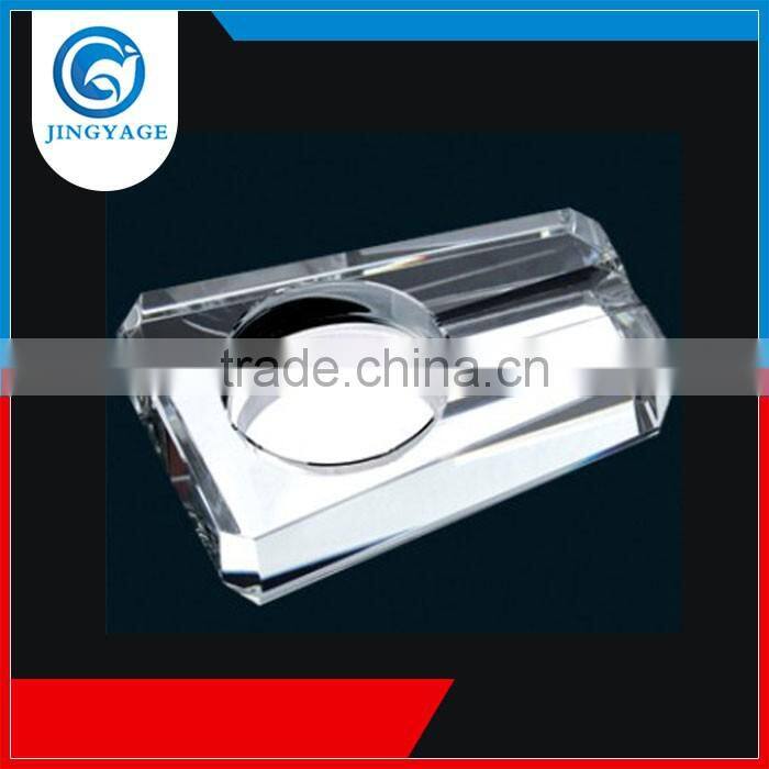 Trade assurance personalized engraving logo glass ashtray photo