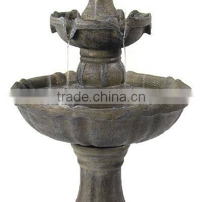 2 Tier Pineapple Outdoor Water Fountain