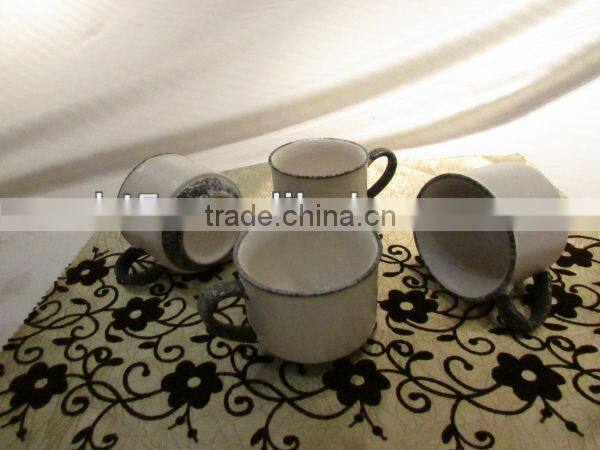 BT5087 ceramic 200ml color nice promotion coffee cup and saucer