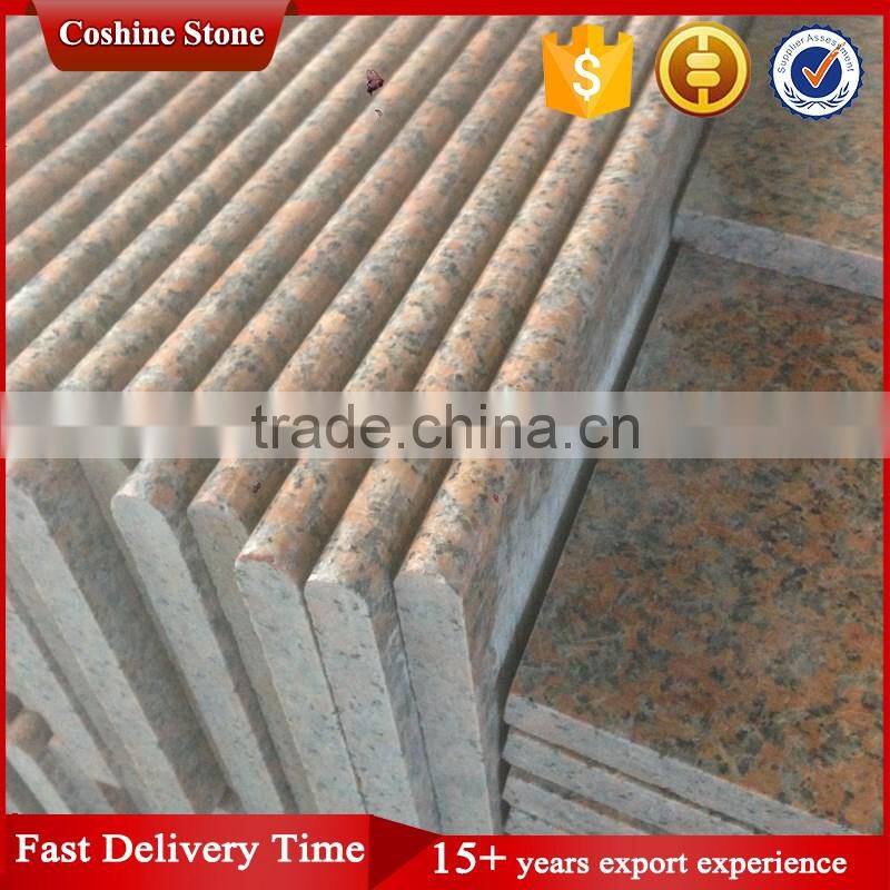 most popular and cheap maple red G562 granite stair