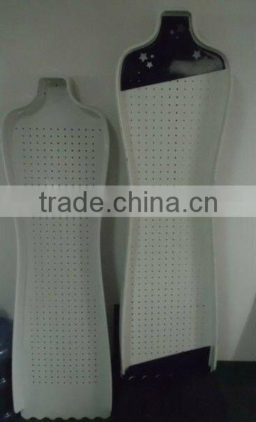 accept custom rotating thermoform blister thick acrylic display stand for dress showing