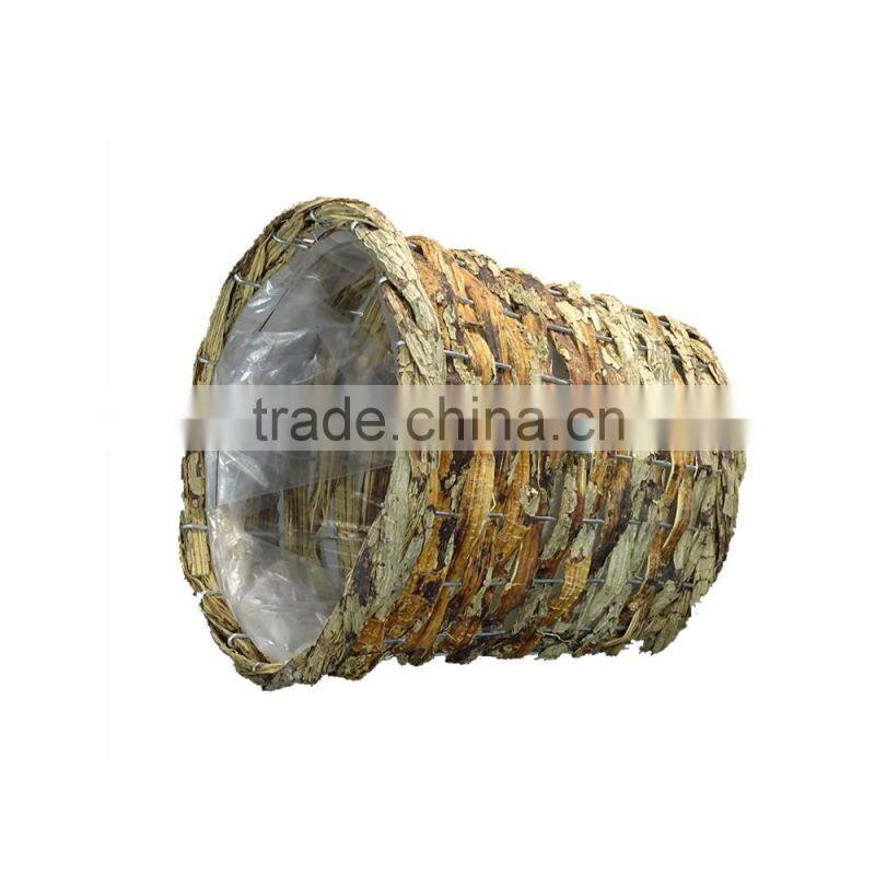 Natural Rattan Planter Flower Pot Sleeves Flower Baskets