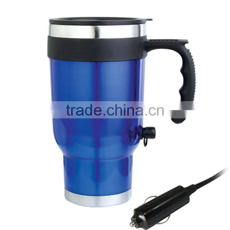 12V car electric heat kettle car water warmer car travel mug