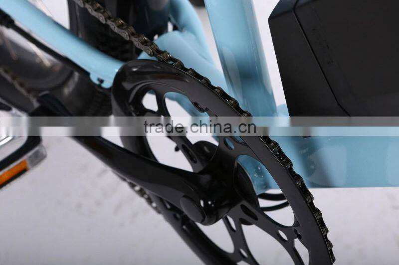 2017 newly design 26 inch CE approved sand beach cruiser electric bike