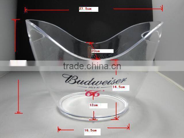 XYT001 shoe-shaped Ice bucket transparent