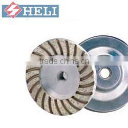 double row cup wheels for granting diamond