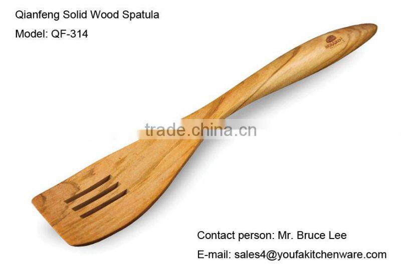 QianFeng Good Grip Wooden Spatula/Turner