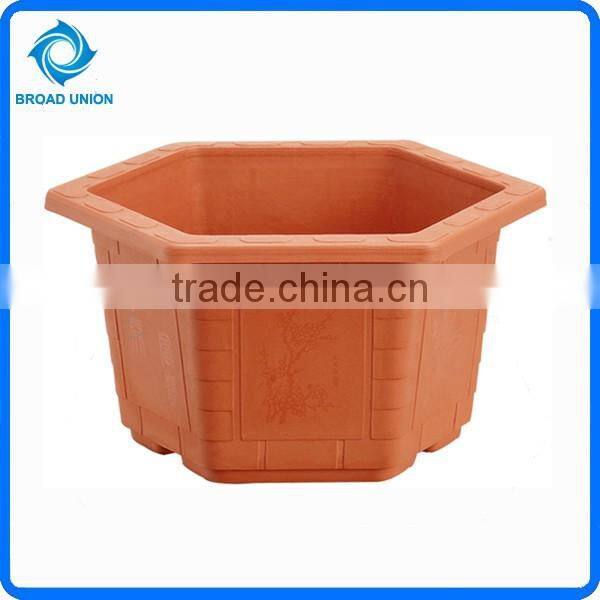 Garden Flowerpot Containers Plastic Flowerpot