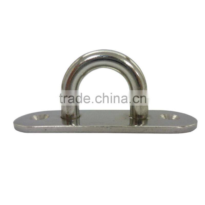Stainless Steel Oblong Pad Eye Plate