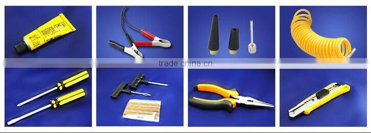 car air compressor with tool set roadside emgerncy tool kits