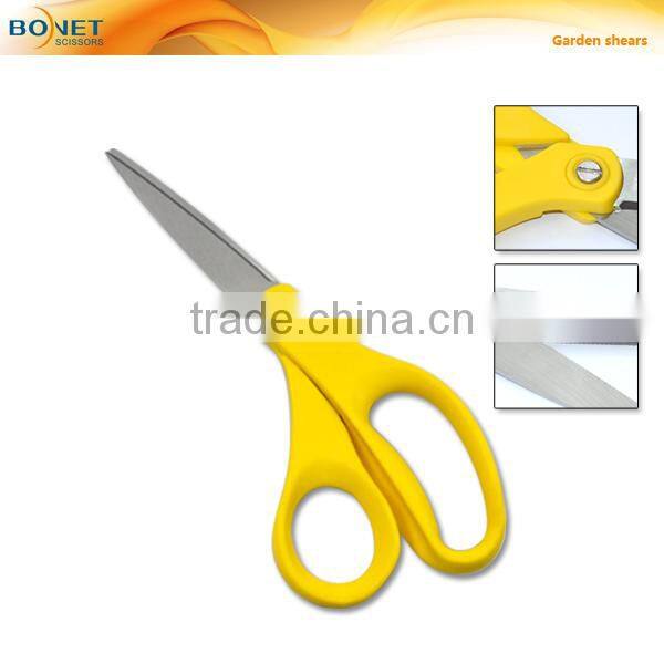 S98000 6-1/4" garden shears Plastic handle flower cutting scissors