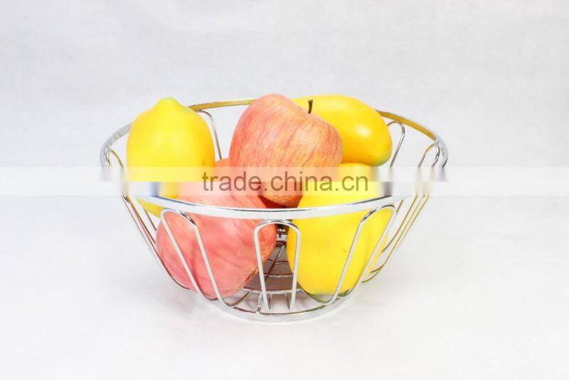 230-48 meta wire fruit Basket with plating