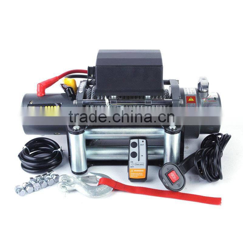 off road 12v small electric capstan winches