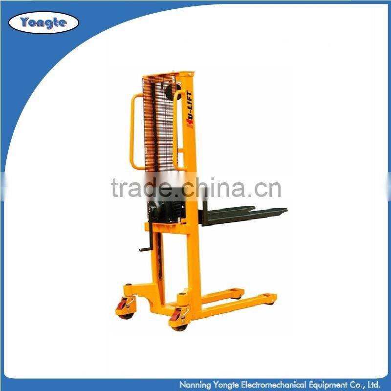 2 ton Hand Hydraulic Pump Forklift Container Manual Stacker