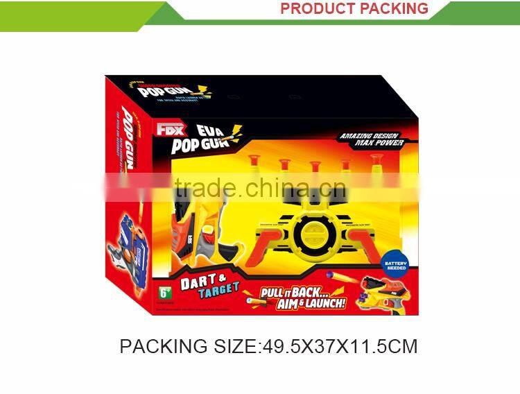 Hot selling good quailty children soft bullet play shooting gun games