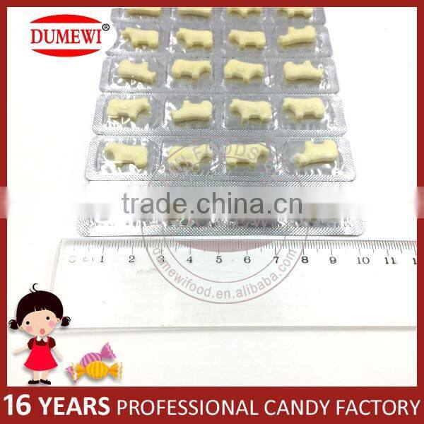 Cow Shape Milk Tablet Candy Pressed Cow Milk Candy